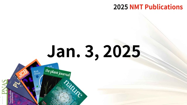 Recent NMT Publications 01/03/25