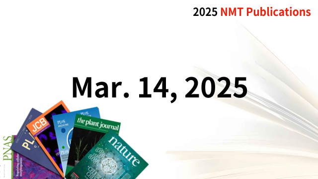 Recent NMT Publications 03/14/25